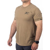 T-shirt Destination Tri-blend/Klim/brun, de face