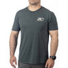 T-shirt Destination Tri-blend/Klim/graphite, de face