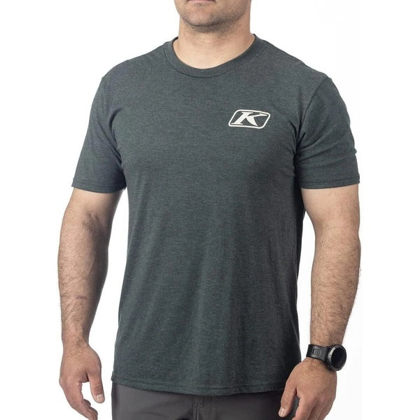 T-shirt Destination Tri-blend/Klim/graphite, de face