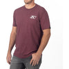 T-shirt Destination Tri-blend/Klim/brun foncé, de face