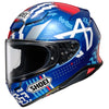 Casque Intégral de Moto RF-1400 TC-10 Shoei bleu