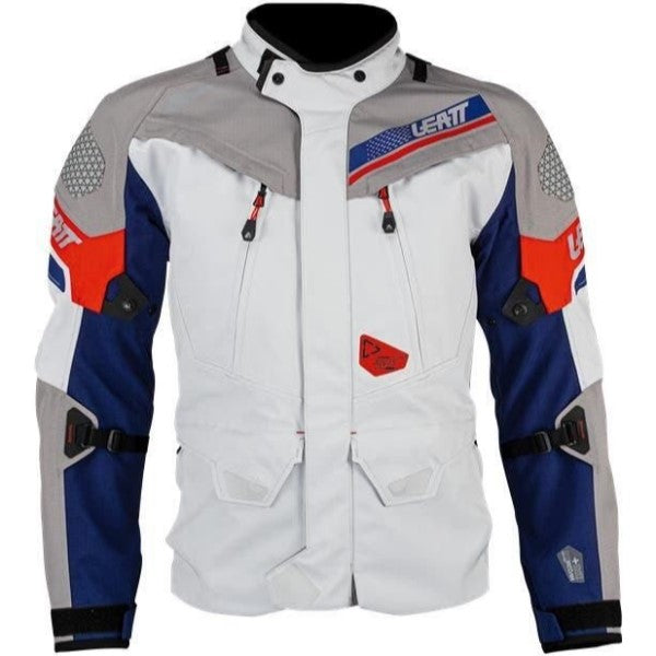 Manteau de Moto ADV Dritour 7.5 Bleu/Blanc/Rouge de face