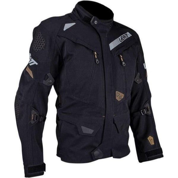 Manteau de Moto ADV Dritour 7.5 Noir incliné de gauche