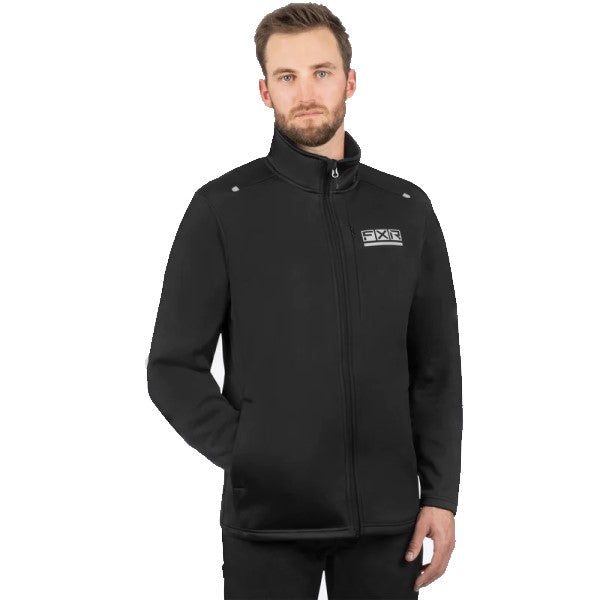 Manteau Zip-Up Elevation Tech Noir