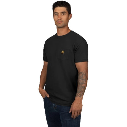 T-shirt Poche de Travail Premium Noir 