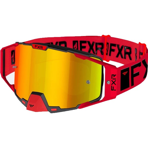 Lunettes de Motocross Pilot FXR Rouge