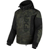 Manteau Helium X 2-in-1 camo noir, de face