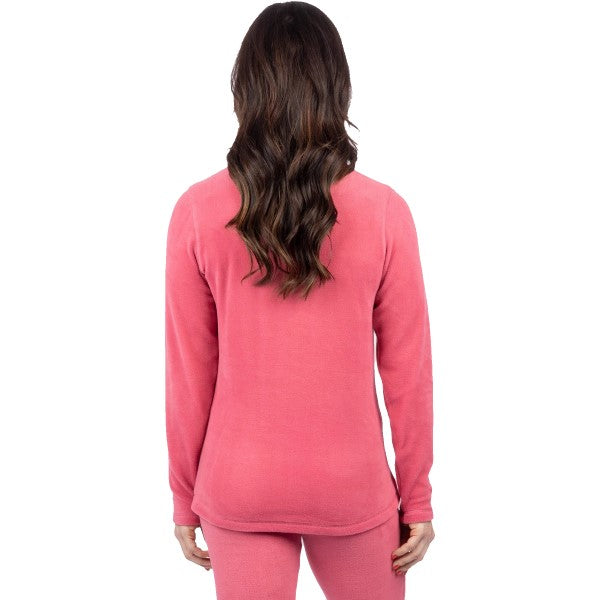 Chandail Sous-Vêtement de Motoneige Pyro Thermal Femme FXR rose, de dos