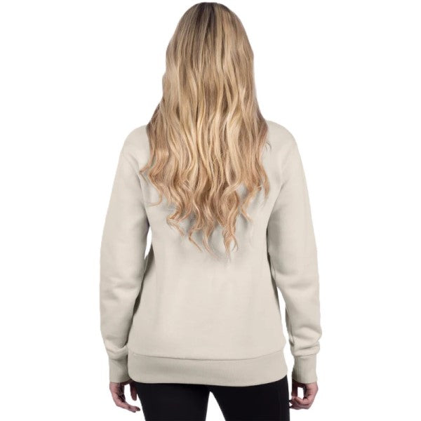 Coton Ouaté Core Cotton Crewneck Femme Beige, Dos