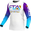 Chandail de Motocross Stylz-Flo Blanc/Mauve