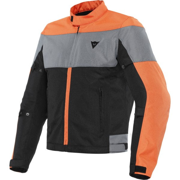 Manteau de Moto Dainese Electtrica Air Noir_Orange_Gris