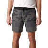 Short de Volley Essex Camo Gris Foncé de face