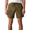 Short de Volley Essex Print Olive de face
