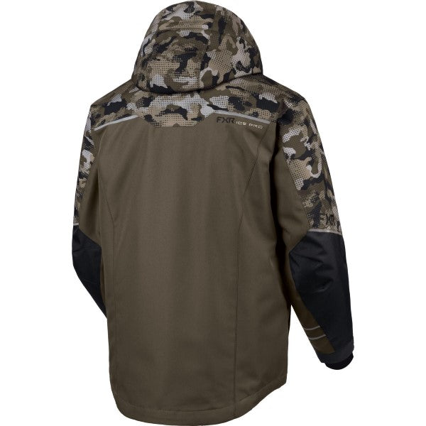 Manteau de Motoneige Excursion  Camo, Dos
