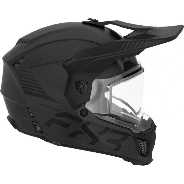 Casque Intégral de Motoneige Clutch X Pro Carbon, côté droit