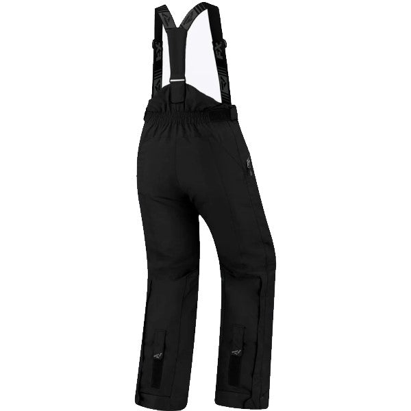 Pantalon de Motoneige Fresh noir fushia, de dos