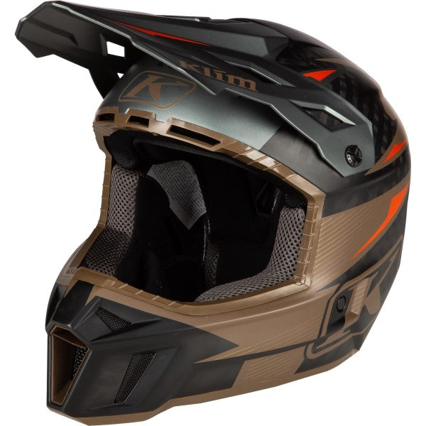 Casque de Motocross Hors Sentier F3 Carbone Pro