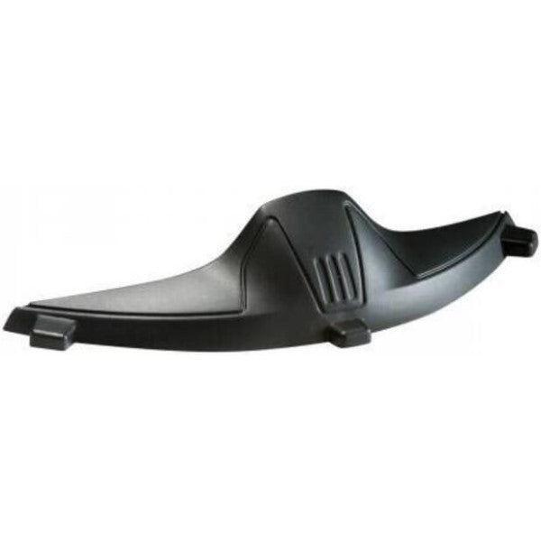 Déflecteur d'Haleine pour Casque de Moto F70 Noir de face