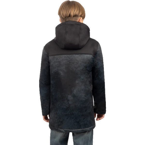 Manteau Hydrogen Softshell Junior Noir Dos