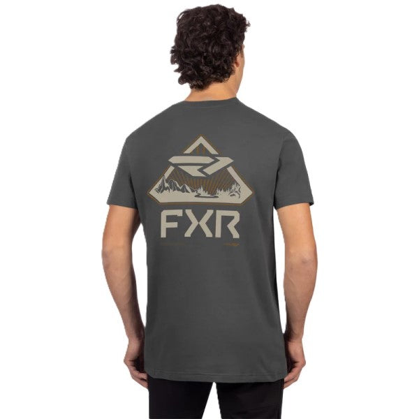 T-Shirt Coast 2 Coast Premium Gris, Dos