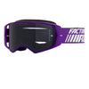 Lunette de Motocross Factory Ride Mauve, de face