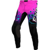 Pantalon de Motocross Clutch Junior Noir/Rose de devant