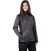 Manteau Softshell Pulse FXR Femme Gris, de face