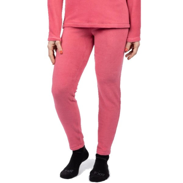 Pantalon Sous-Vêtement de Motoneige Pyro Thermal Femme Rose de face