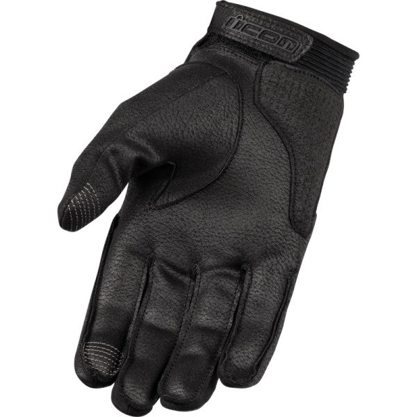 Gants de Moto Superduty 3 CE Femme Noir de l'intérieur
