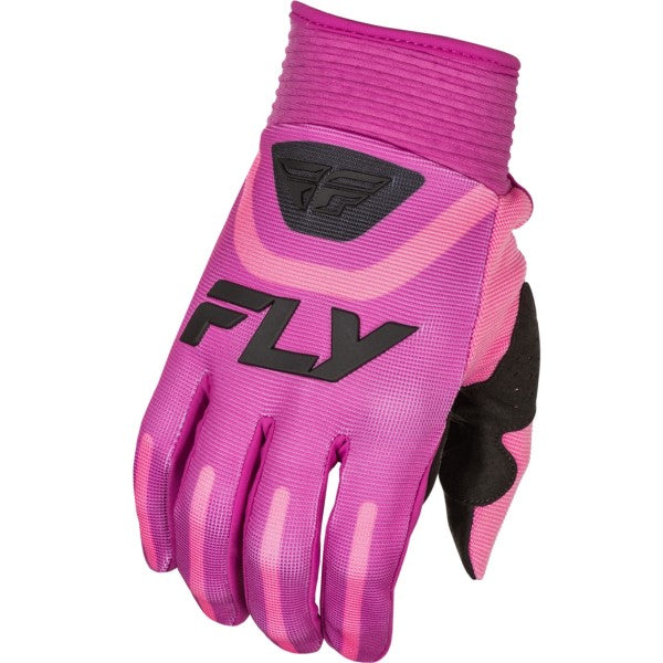 Gants de Motocross F-16 Rose/Noir de l'extérieur