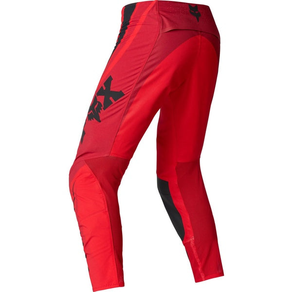 Pantalon de Motocross Flexair Arc/Fox, rouge, de dos
