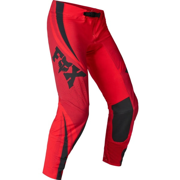 Pantalon de Motocross Flexair Arc/Fox, rouge, de face