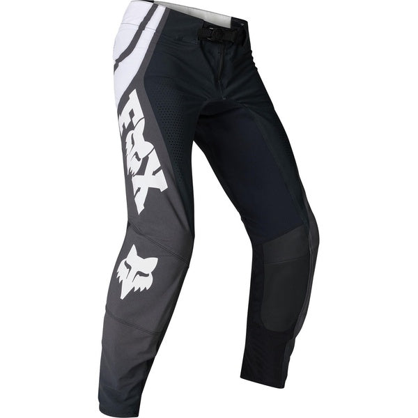 Pantalon de Motocross Flexair Thorn/Fox/ noir blanc, de face