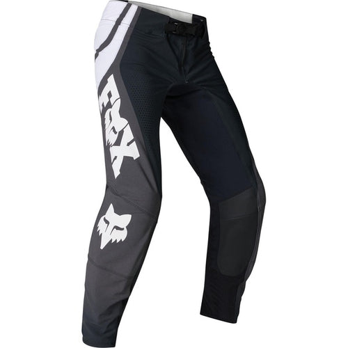Pantalon de Motocross Flexair Thorn/Fox/ noir blanc, de face