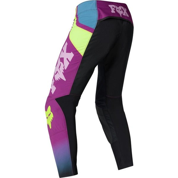 Pantalon de Motocross Flexair Thorn/Fox/mauve, de dos
