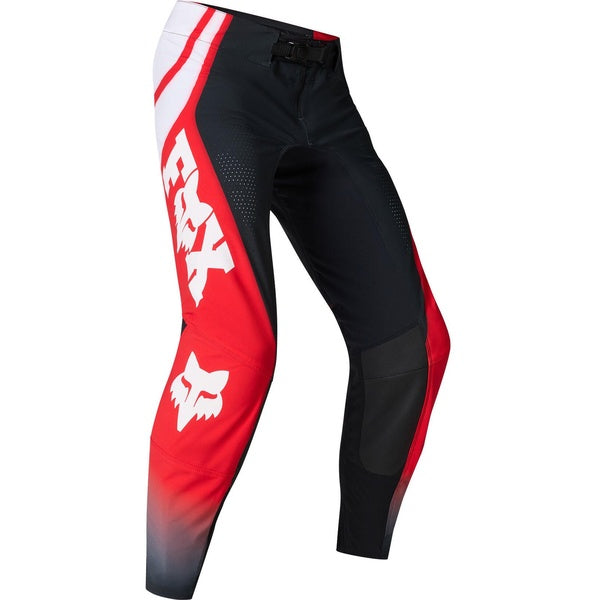 Pantalon de Motocross Flexair Thorn/Fox/rouge, de face