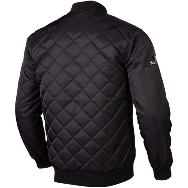 Manteau Flight Risk Noir de dos