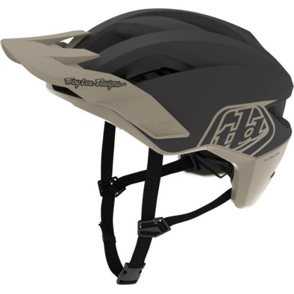 Casque Ouvert de Vélo Flowline Point MIPS Noir/Brun incliné de face