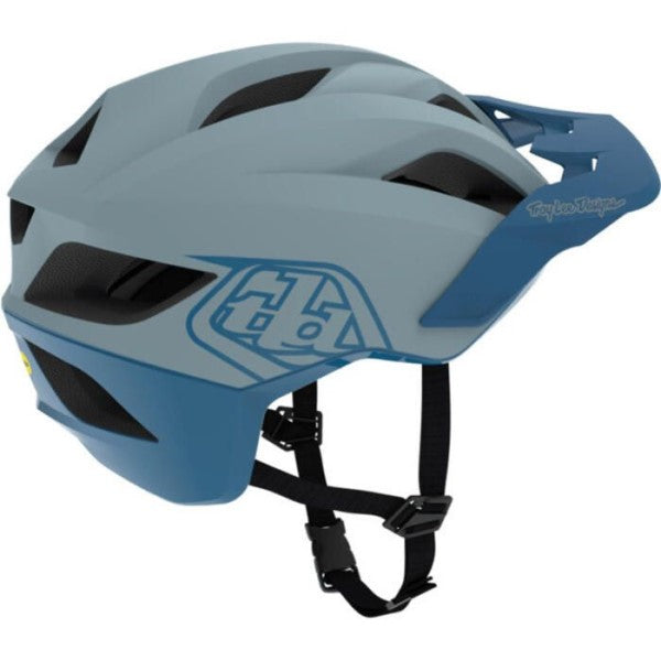 Casque Ouvert de Vélo Flowline Point MIPS Bleu Clair de gauche