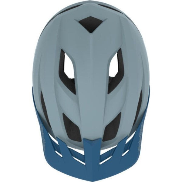 Casque Ouvert de Vélo Flowline Point MIPS Bleu Clair au-dessus