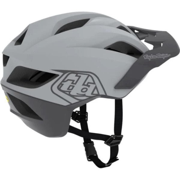 Casque Ouvert de Vélo Flowline Point MIPS Gris de gauche