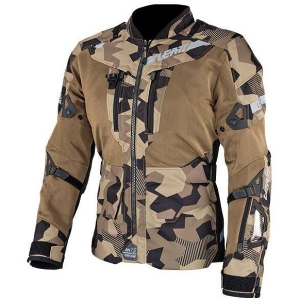 Manteau de Moto Adv Flowtour 7.5 Leatt Camo Gauche