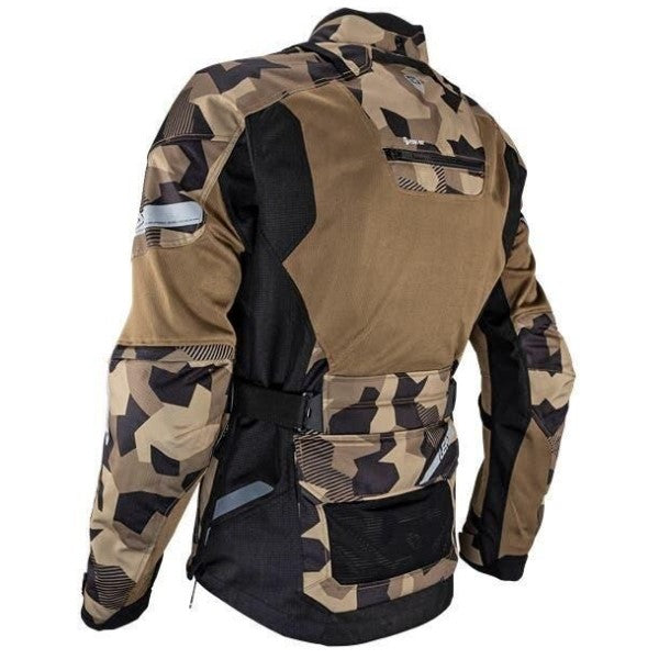 Manteau de Moto Adv Flowtour 7.5 Leatt Camo Dos Gauche