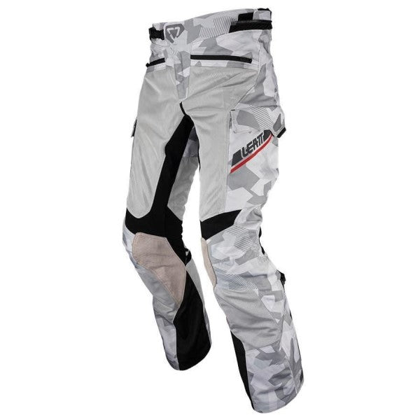 Pantalon de Moto Adv Flowtour 7.5 Leatt Gris Gauche