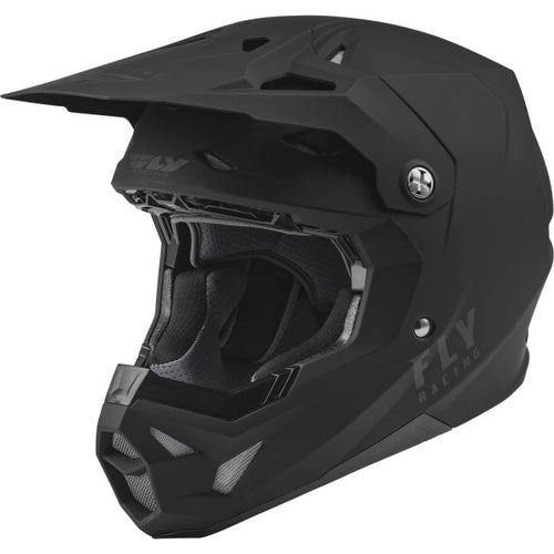 Casque de Motocross Fly Racing Formula CP Solid Junior Noir