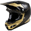 Casque de Motocross FLY Racing Formula S Carbone Legacy Noir Or