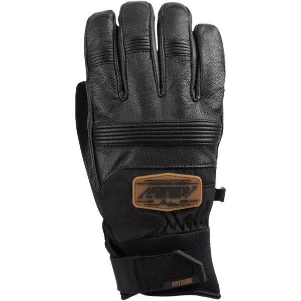 Gants de Motoneige Free Range Noir dessus