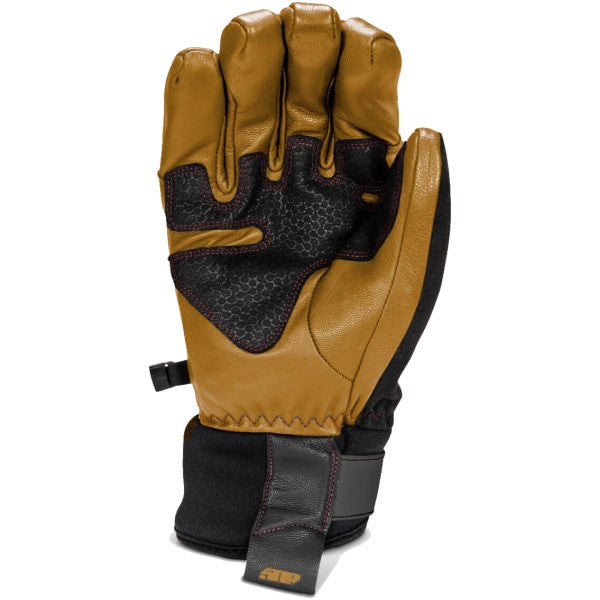 Gants de Motoneige Free Range Noir/Beige paume