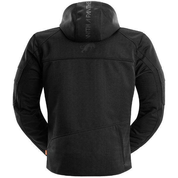 Manteau de Moto Evald Ventilé Noir de dos