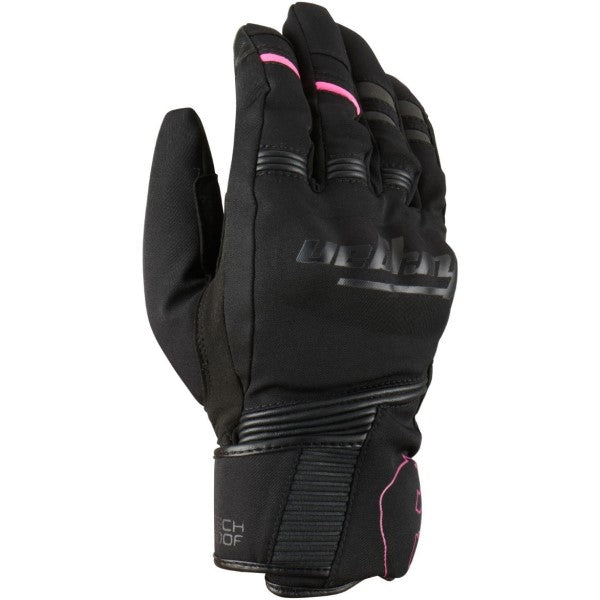 Gants de Moto Ares Evo Femme Noir de l'extérieur